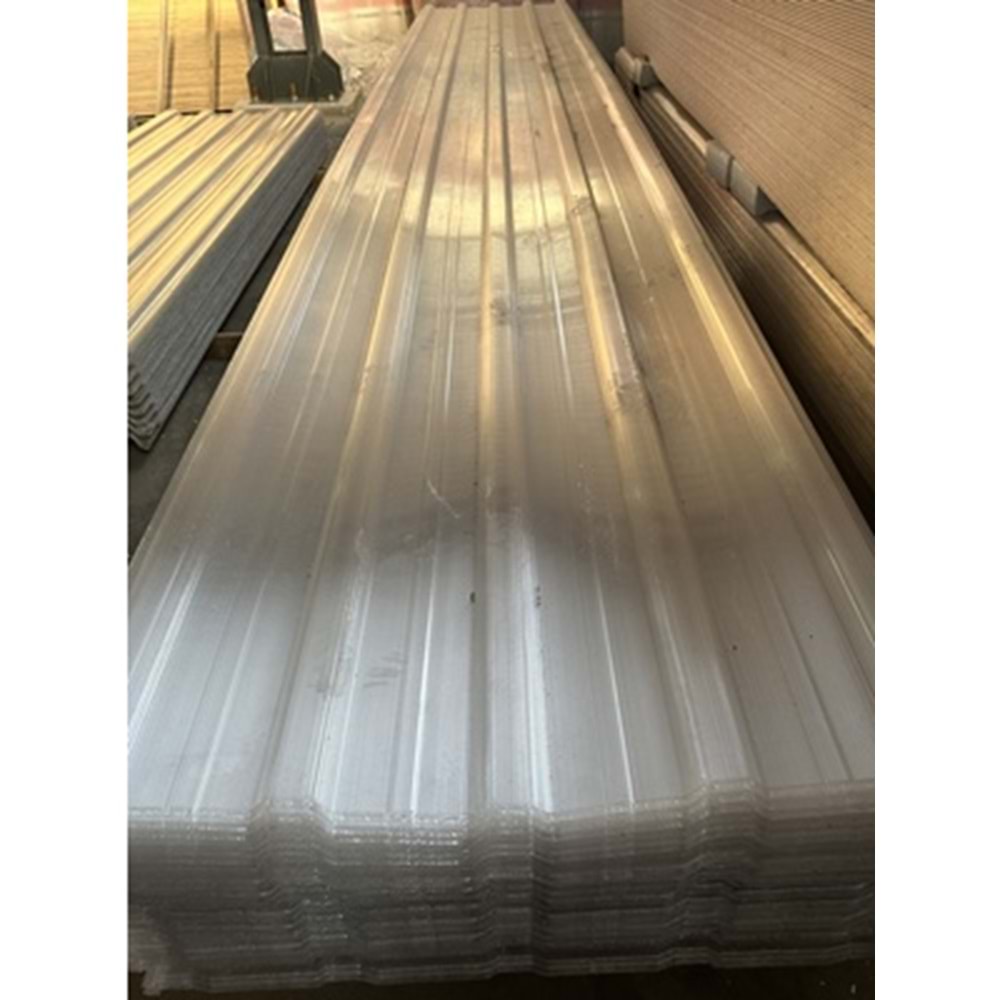 TRAPEZ 2 mt POLIKARBON SEFFAF 3 mm