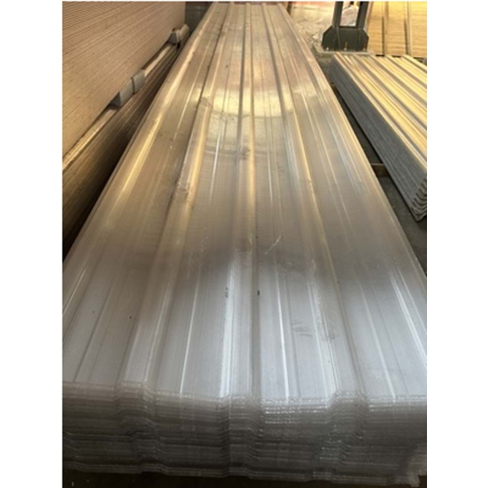 TRAPEZ 6 mt POLIKARBON SEFFAF 3 mm