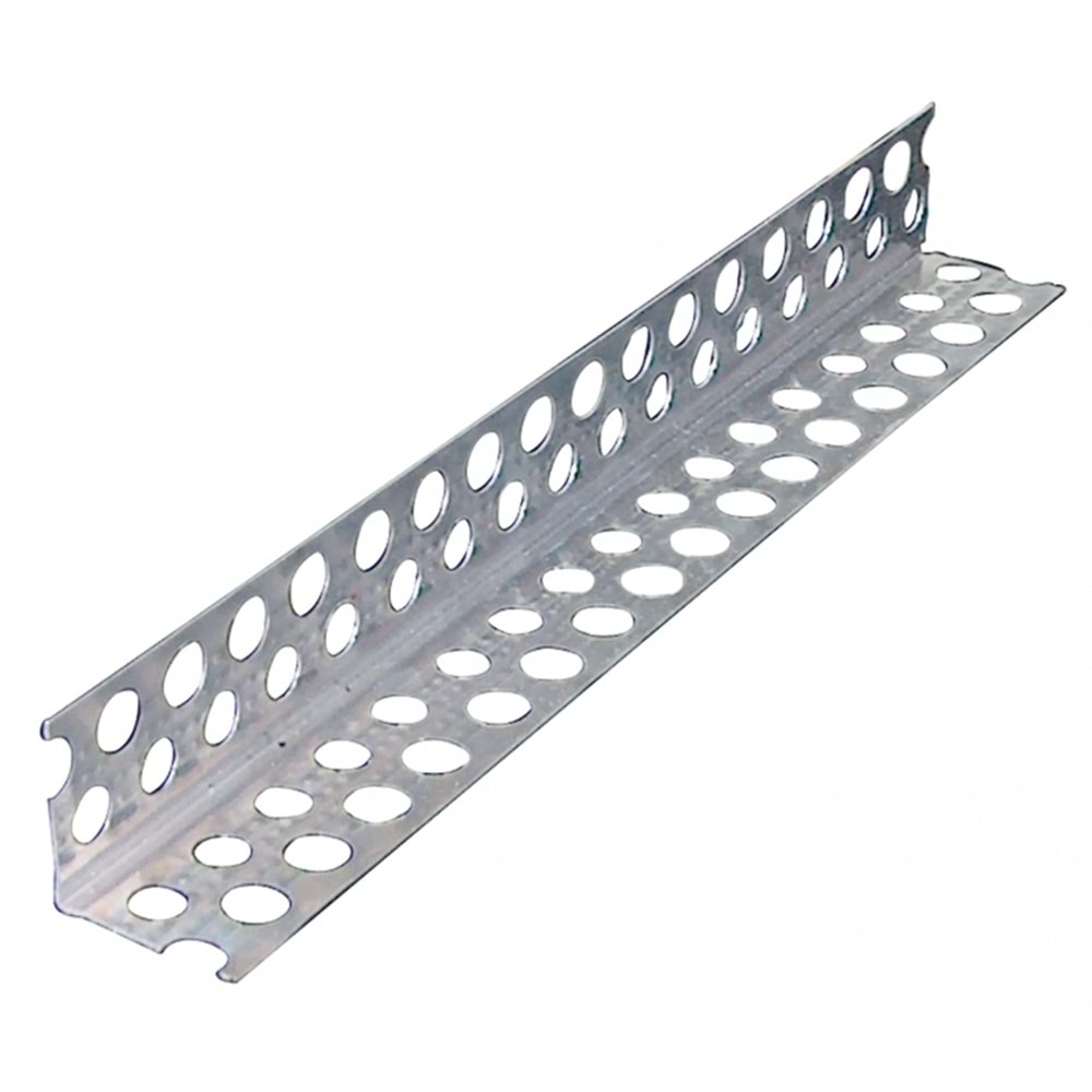 ALÇI KÖSE DELIKLI ALÜMINYUM 0,30 mm 270 cm -isik