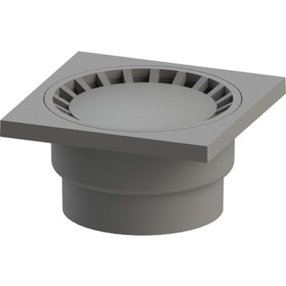 BALKON VE BAHÇE SÜZGECI ALT ÇIKISLI 25*25 110 LUK