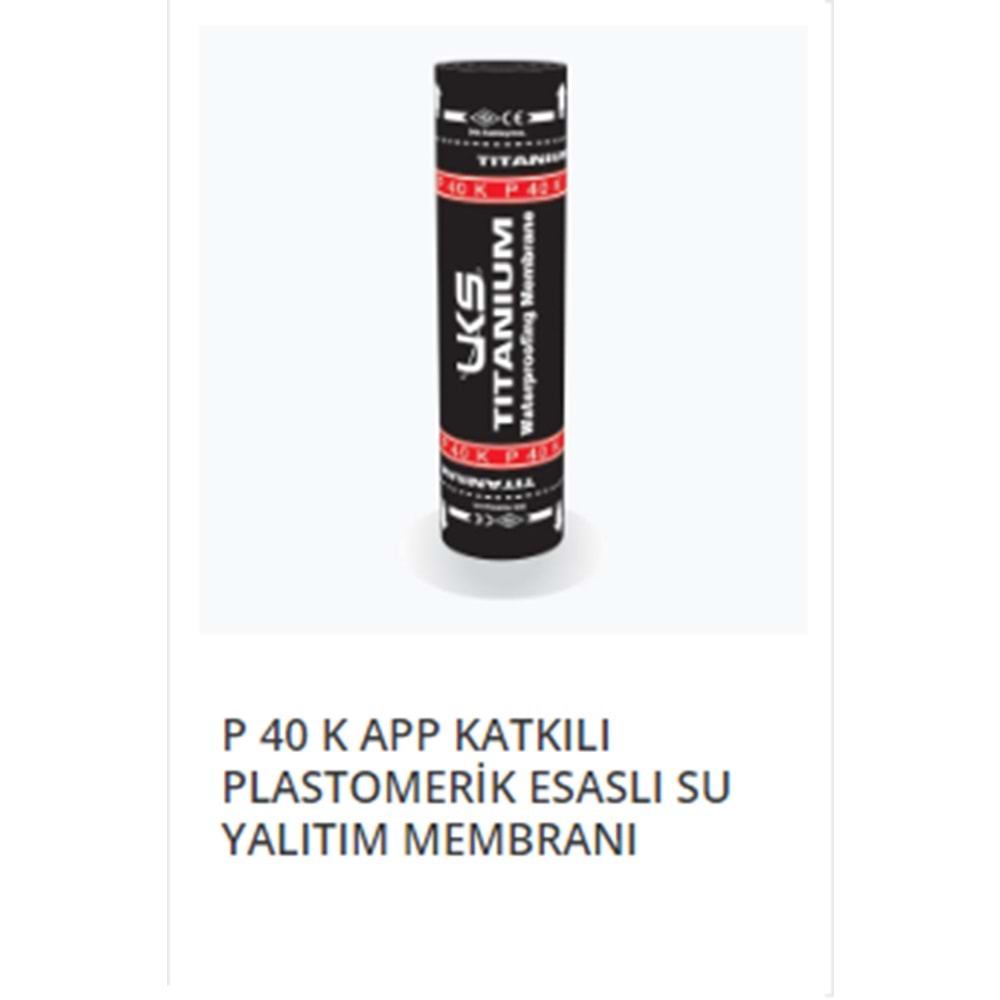 UKS TITANIUM MEBRAN P 40 K (-10 C) KIRMIZI