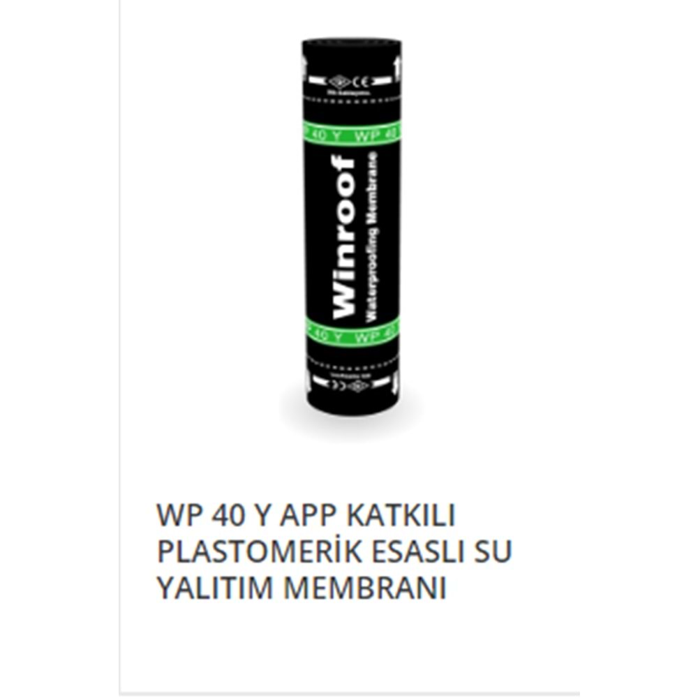 WINROOF MEBRAN WP 40 Y (-10 C) YESIL