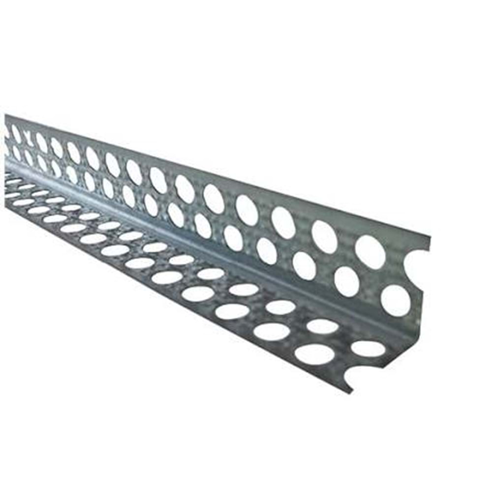 KNAUF ALÇI KÖSE DELIKLI GALVENIZ 0,35 mm 270 cm 142223