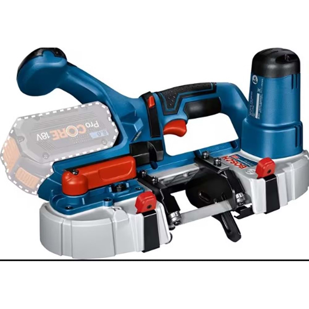 BOSCH AKÜLÜ Bant Testere GCB 18V-63(Solo)