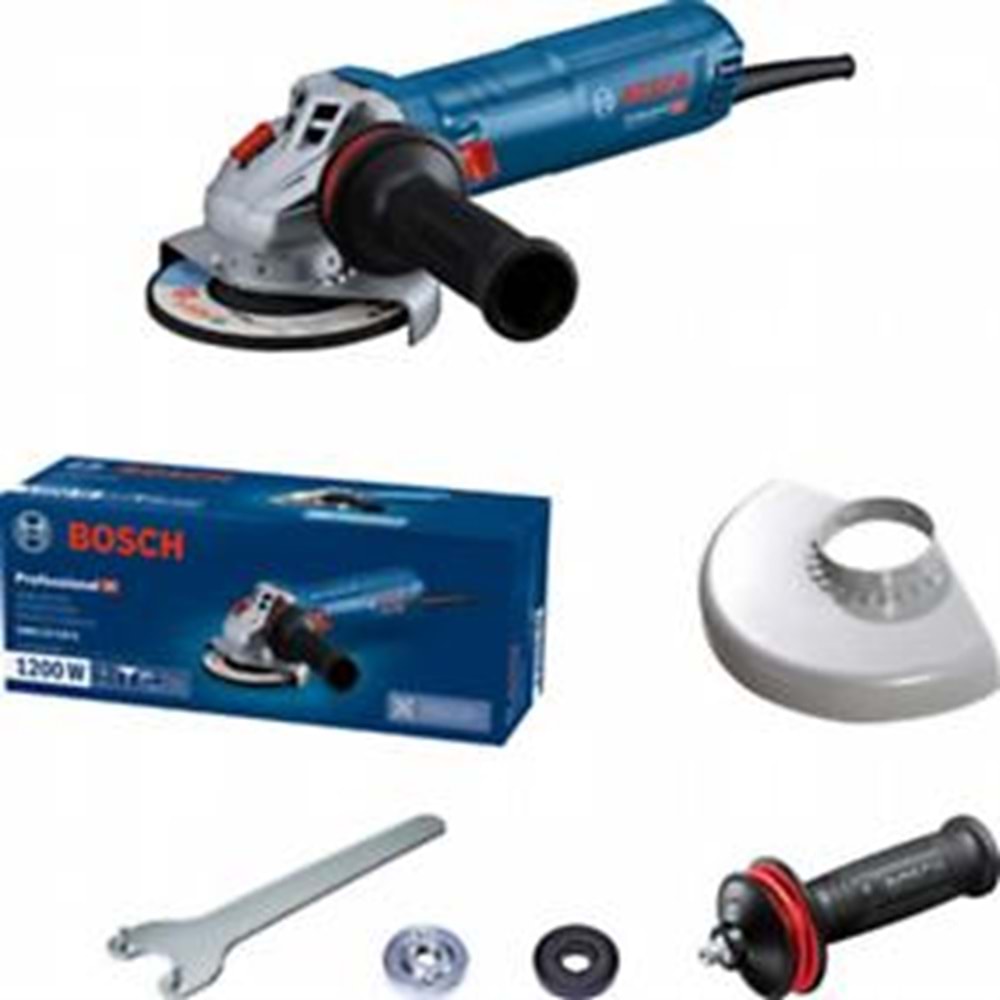 BOSCH TASLAMA MAKINESI 125 MM 1200 W GWS 12-125 S DEVIR AYARLI