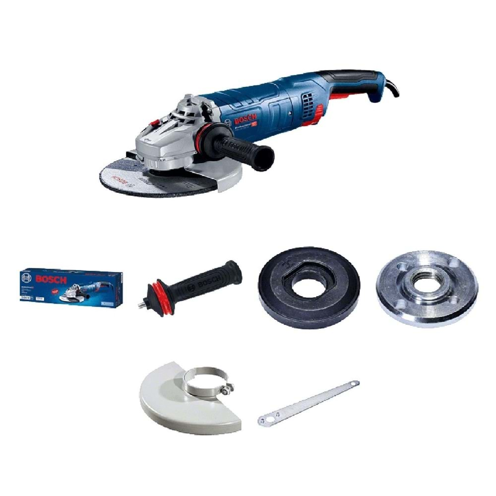 BOSCH TAŞLAMA MAKİNESİ 230 MM 2400 W GWS 24-230 JZ