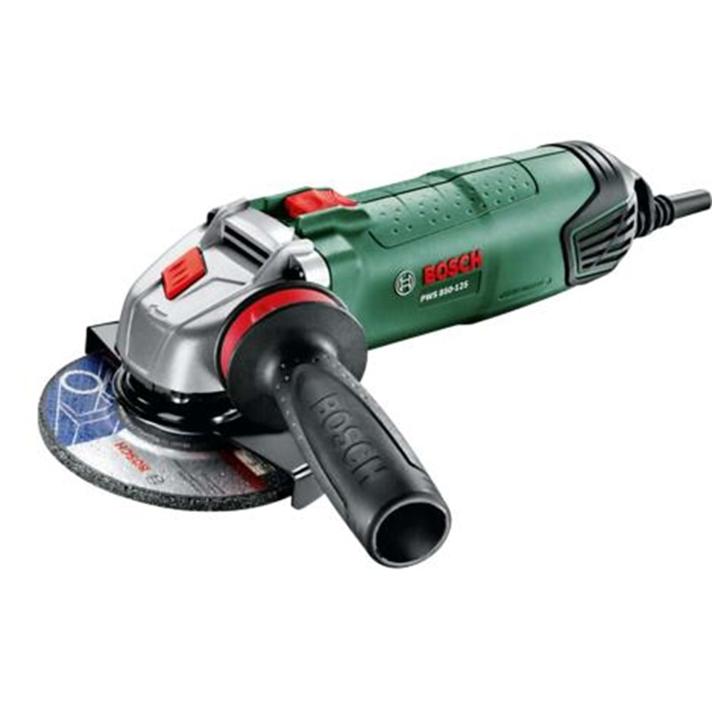 BOSCH TAŞLAMA MAKİNESİ 125 MM 850 W PWS 850-125