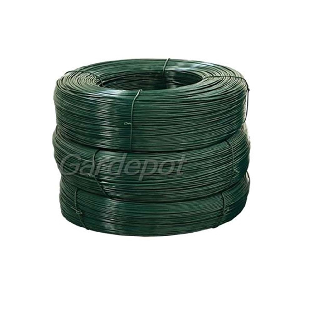 DÜZ TEL PVC YESIL 3 mm