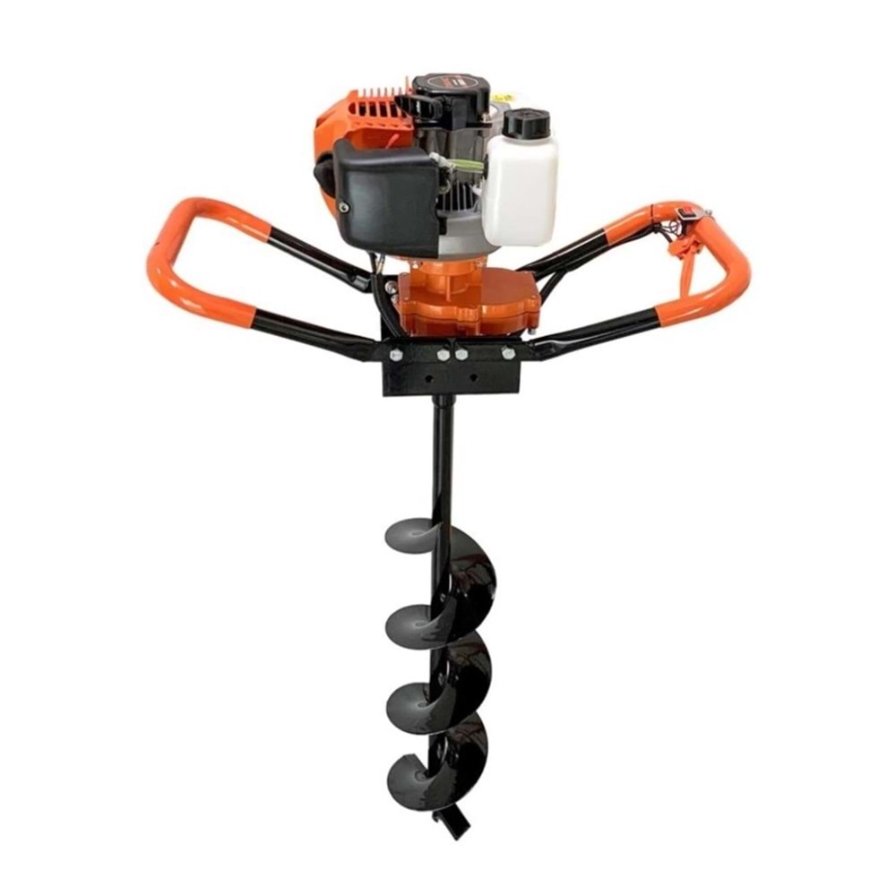 TOPRAK DELME BURGUSU BENZINLI ORAC ED520 + 20CM BURGU