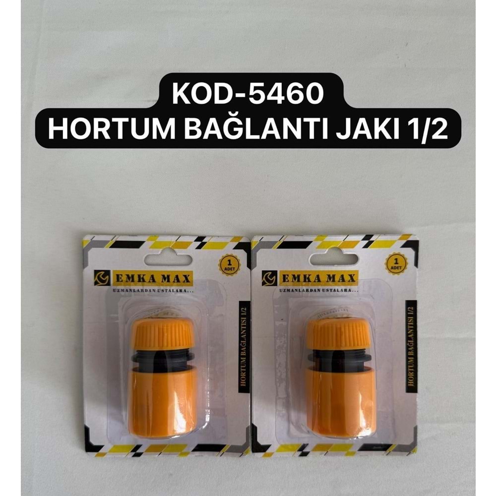 BAHÇE HORTUM EKI PLASTIK 1/2 EMKA 5460-500