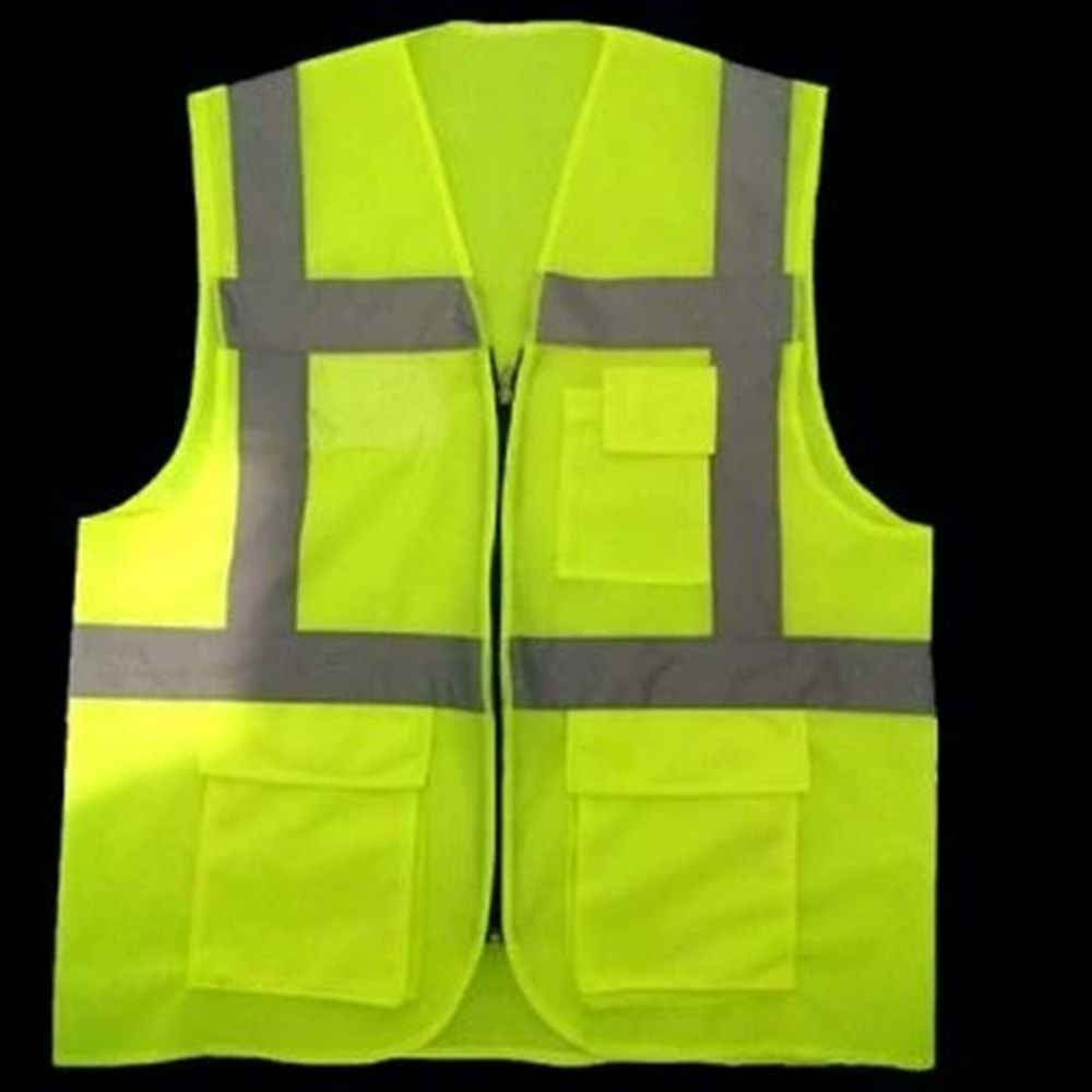 EMNIYET IKAZ YELEGI MÜHENDIS TIPI YESIL