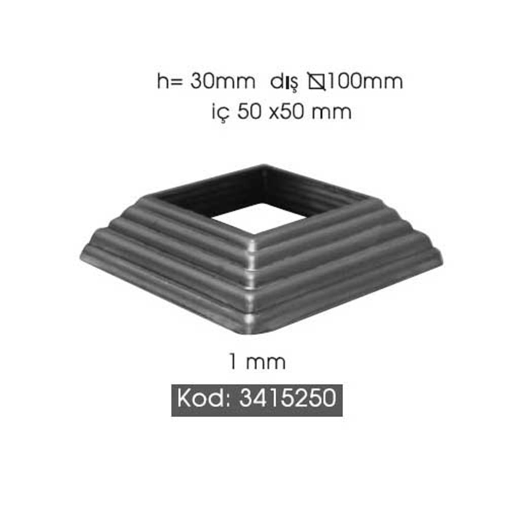 FERFORJE 3415250 PABUÇ FLANS 50*50 sayfa 121