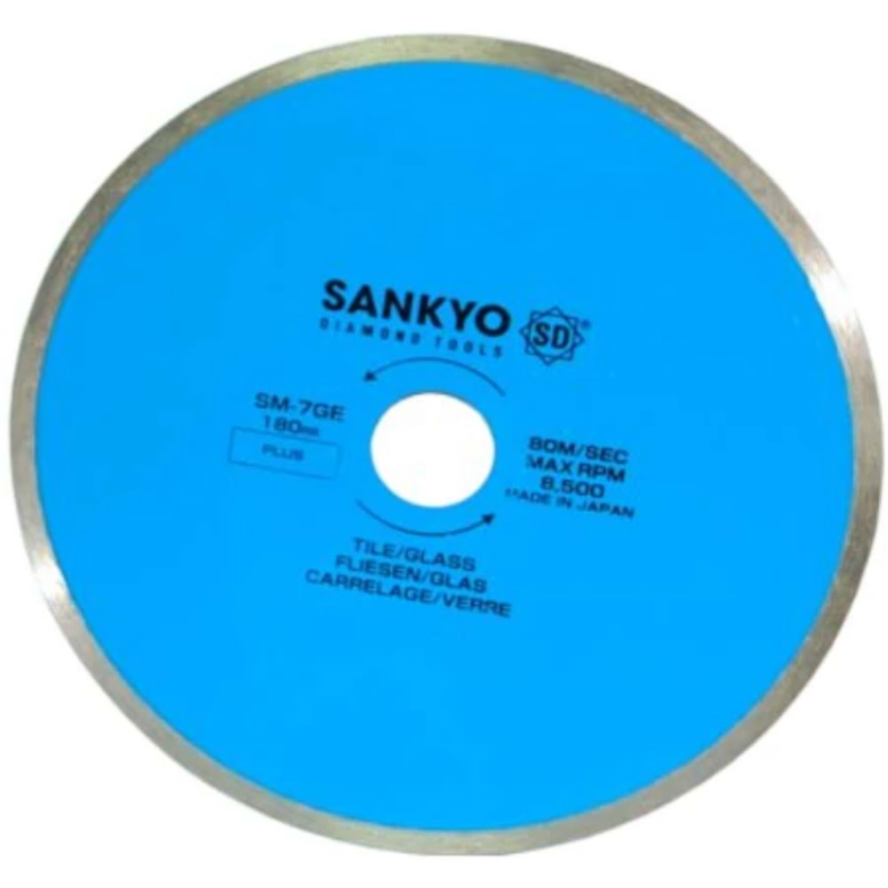 GRANIT KESME DISKI TURBO ELMAS 180 SERAMIK VE CAM SM-7GE SANKYO