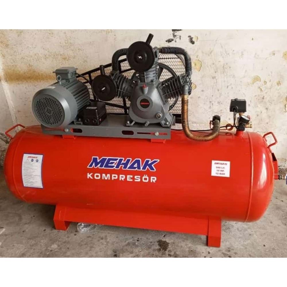 KOMPRESÖR MAKINESI MEHAK 500 LT 10 HP 12BAR