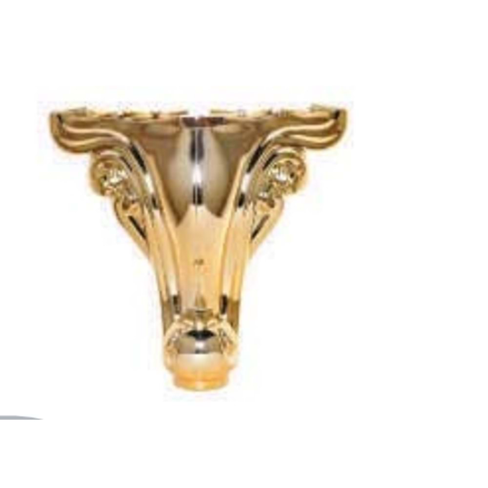 KORAL MOBILYA AYAK SULTAN 14 CM ALTIN SARI-BEYAZ