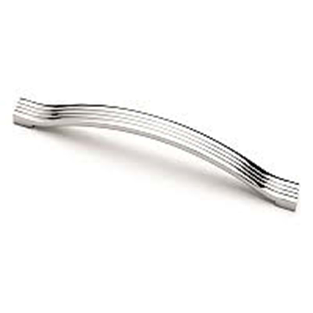 KORAL MOBILYA KULPU AKASYA ÇIZGILI 160MM KROM