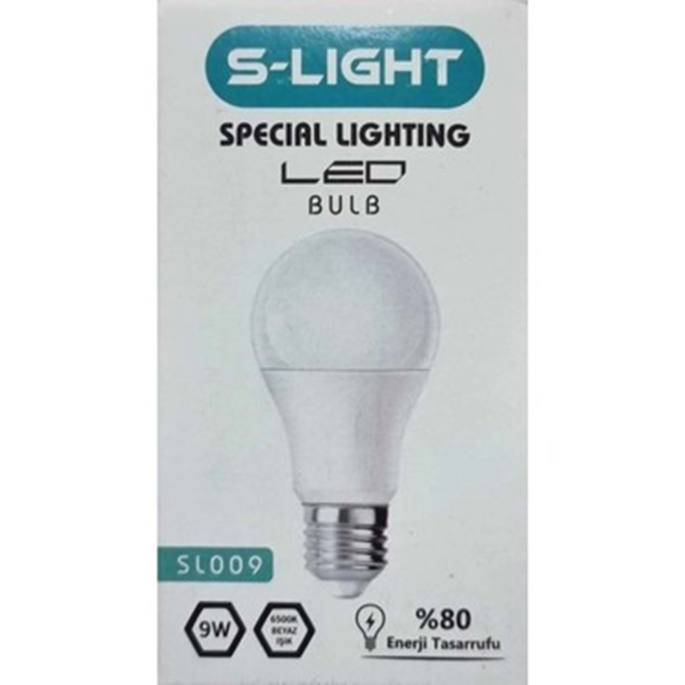LED AMPUL 9W S-LIGHT