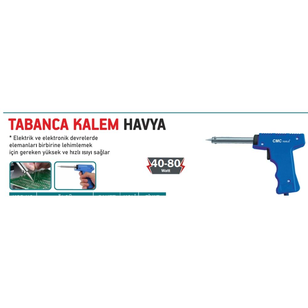 LEHIM TABANCASI HAVYA 40-80W ATS C4689 CMC