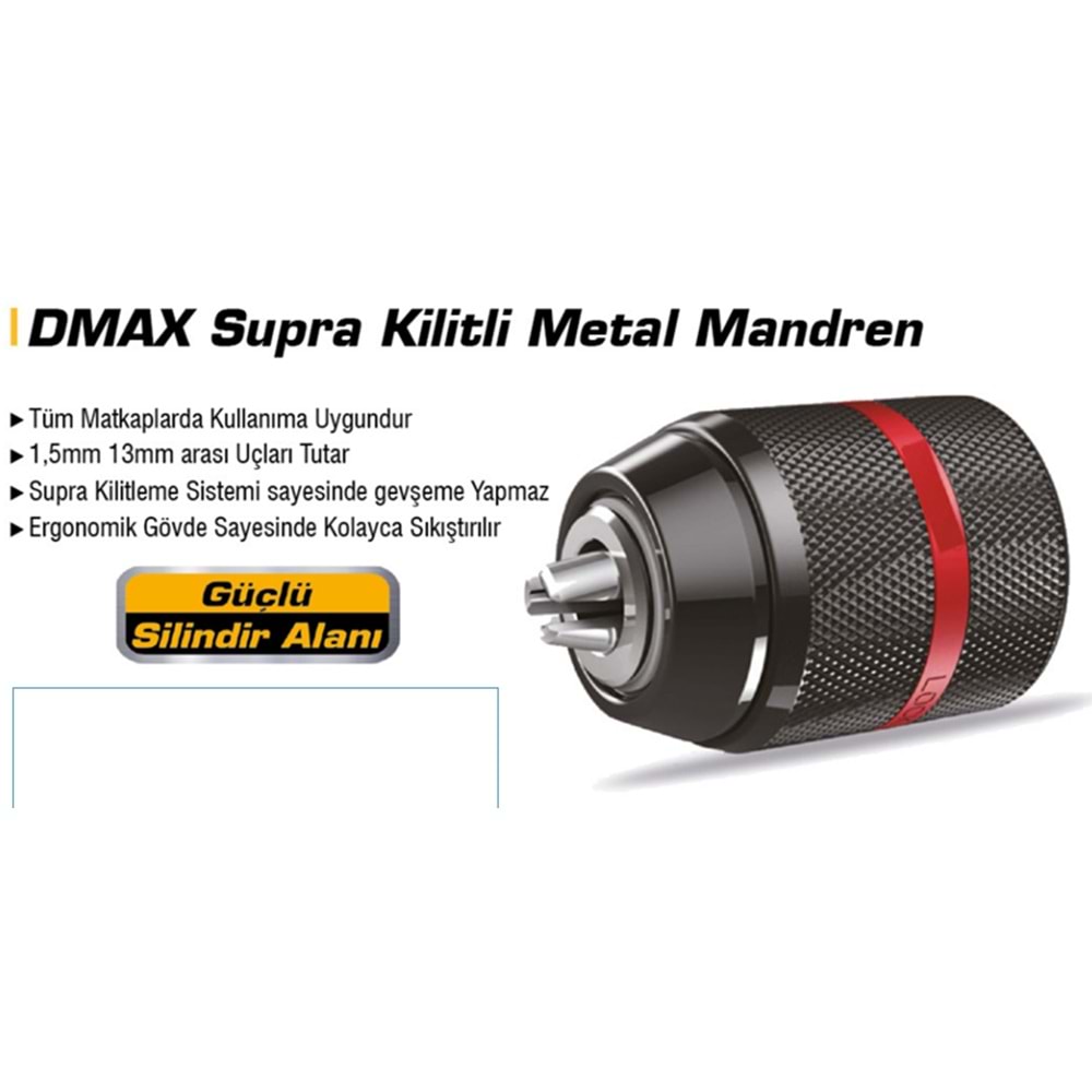 MANDREN MATKAP SUPRA KILITLI DMAX 4500
