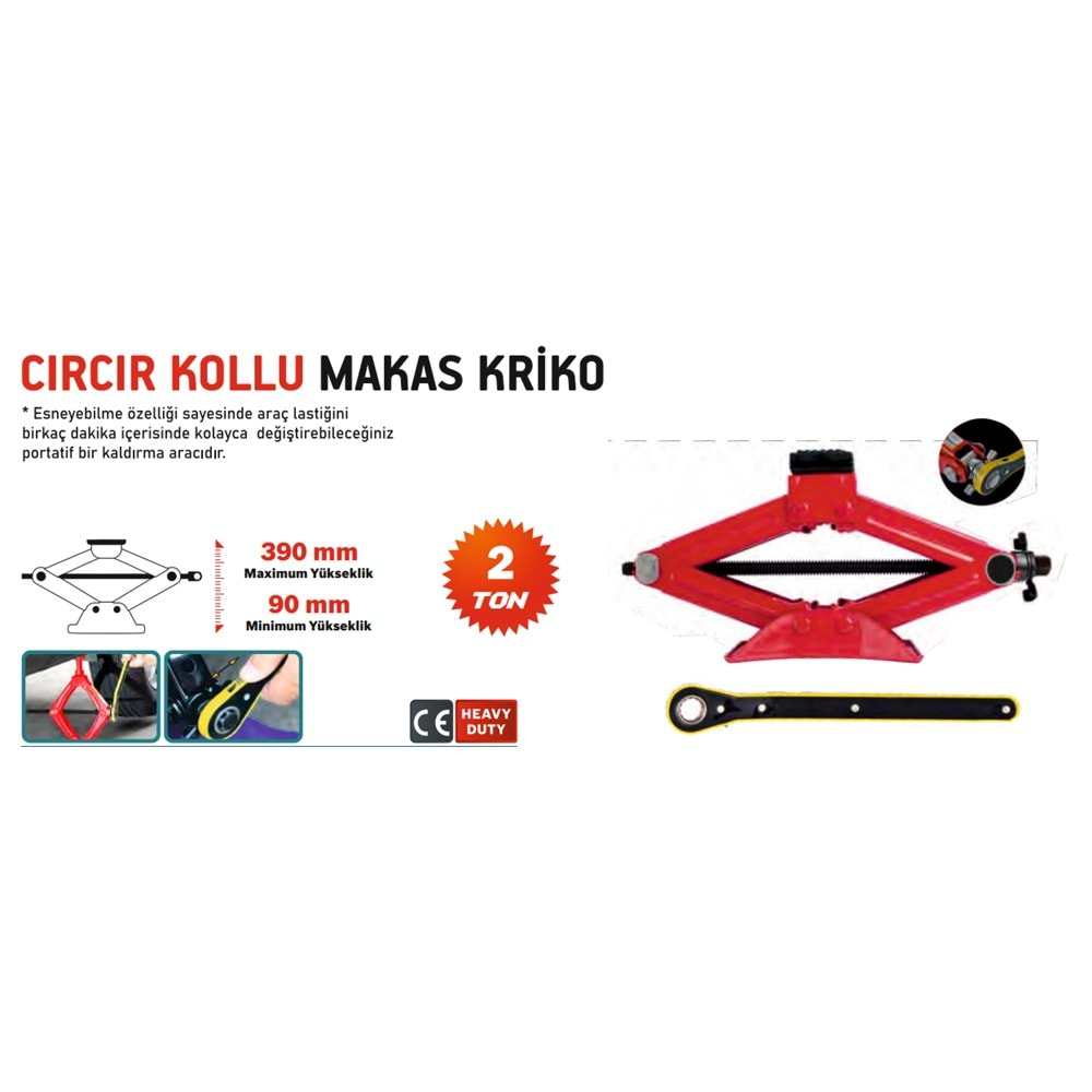MEKANIK MAKASLI KRIKO 2 TON CMC6768