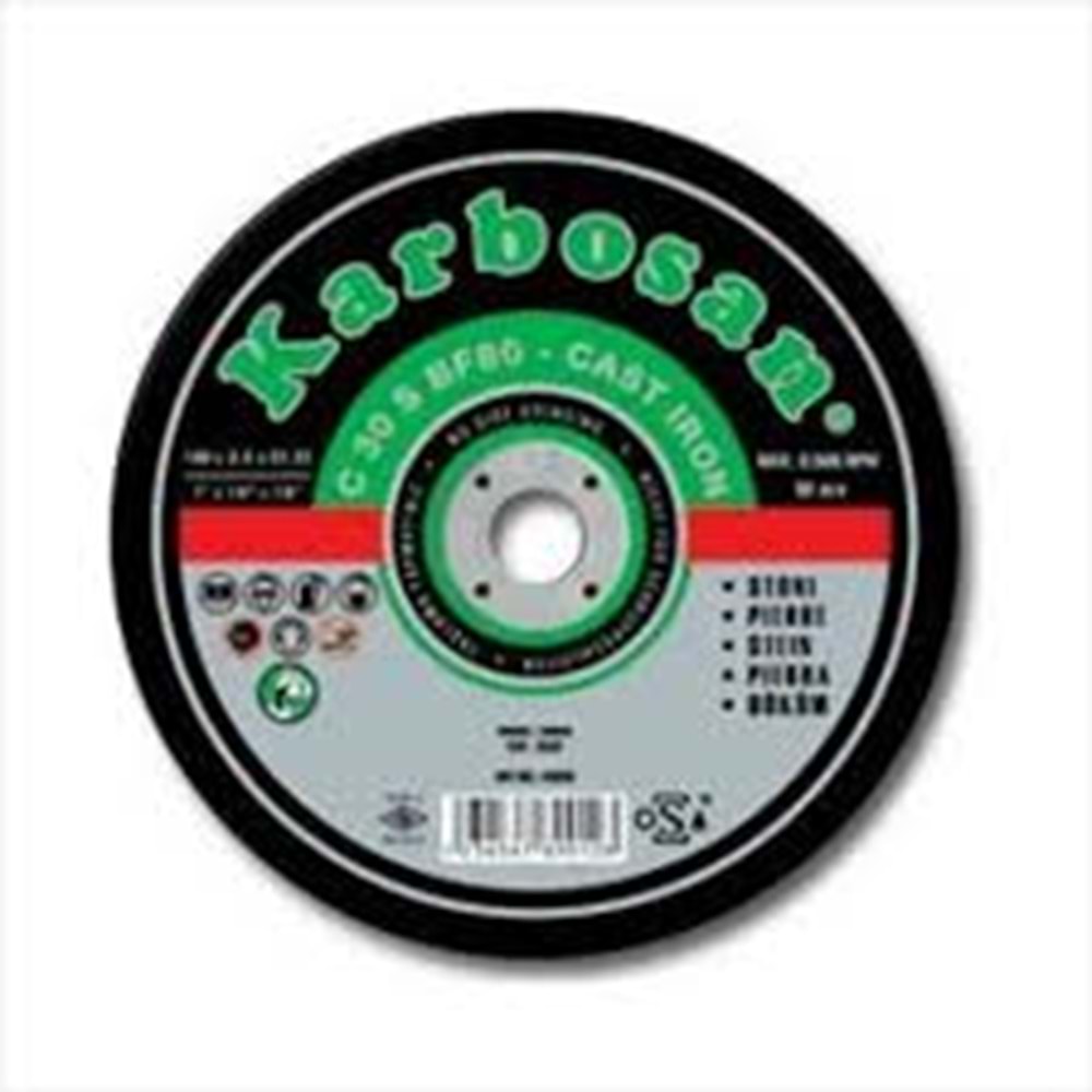 MERMER KESME TASI 180*3 KARBOSAN