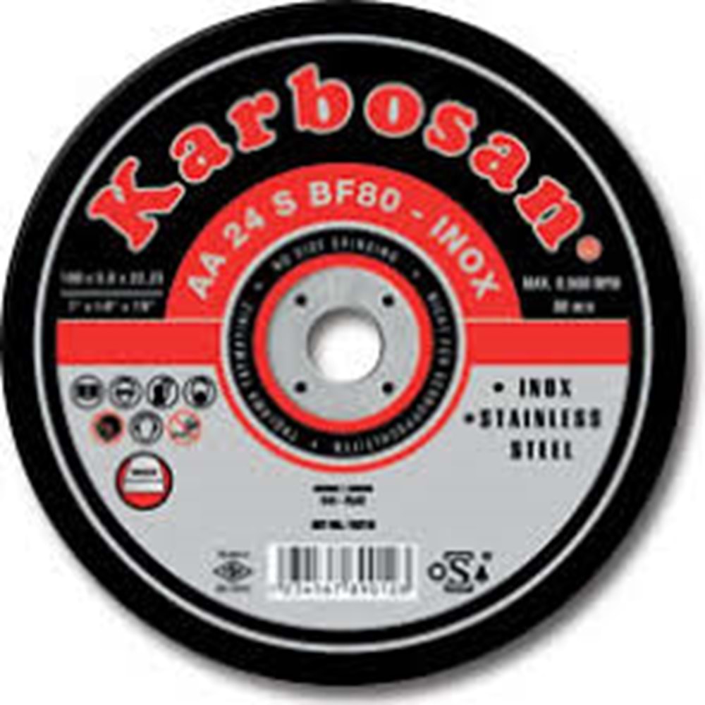 METAL KESME TASI 230*1,9 KARBOSAN INOX
