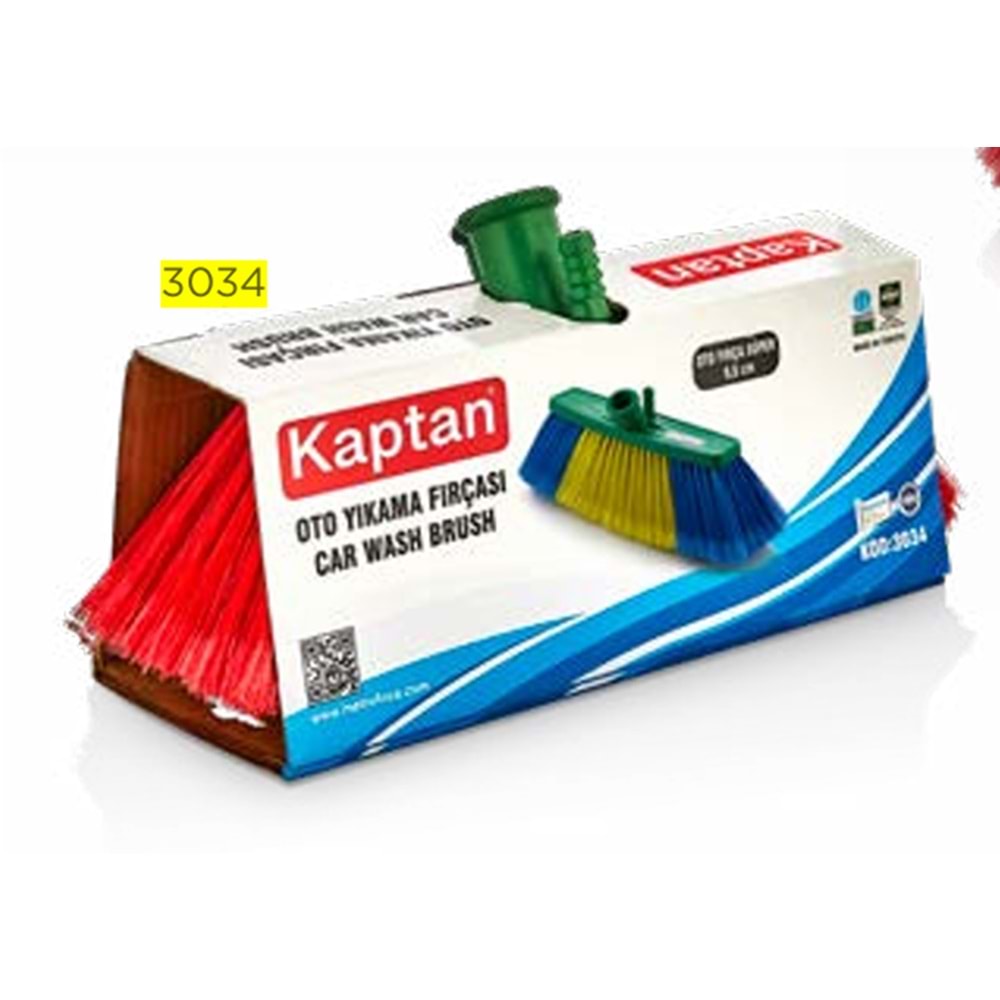 OTO FIRÇASI KAPTAN KUTULU 9,5 CM 3034 SÜPER