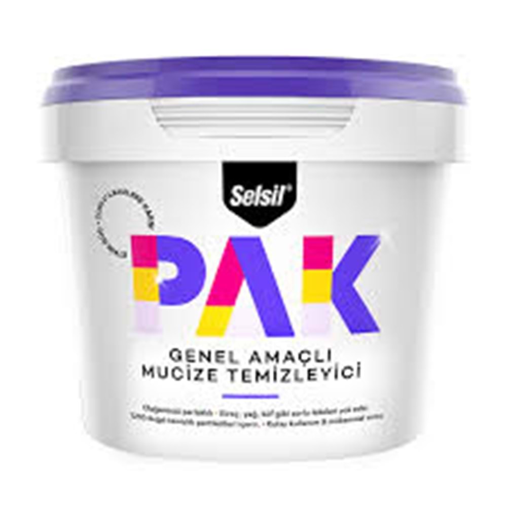 PAK GENEL AMAÇLI MUCIZE TEMIZLIK 500 GR SELSIL