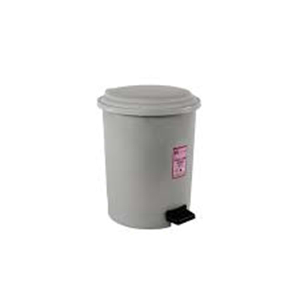 PLASTIK PEDALLI ÇÖP KOVASI 4 NO
