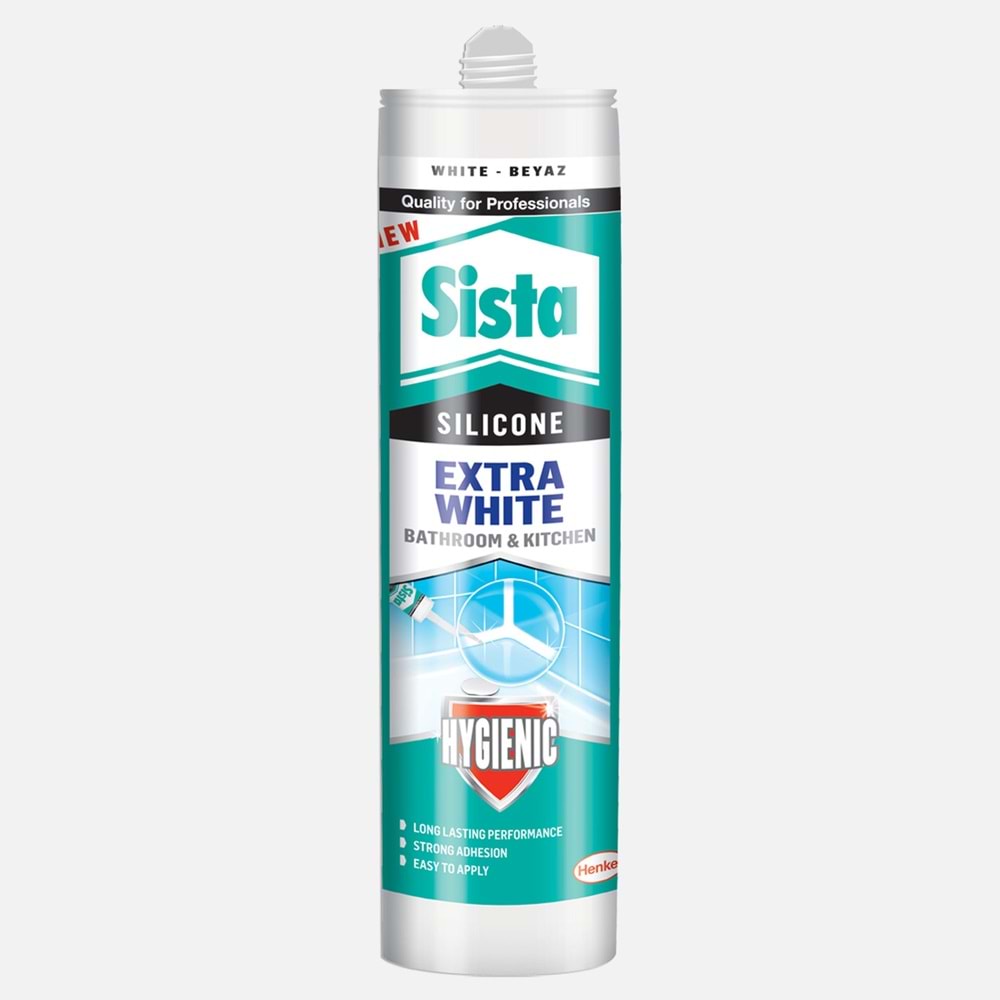SILIKON 280 ML BEYAZ EXTRA HYGIENIC SISTA