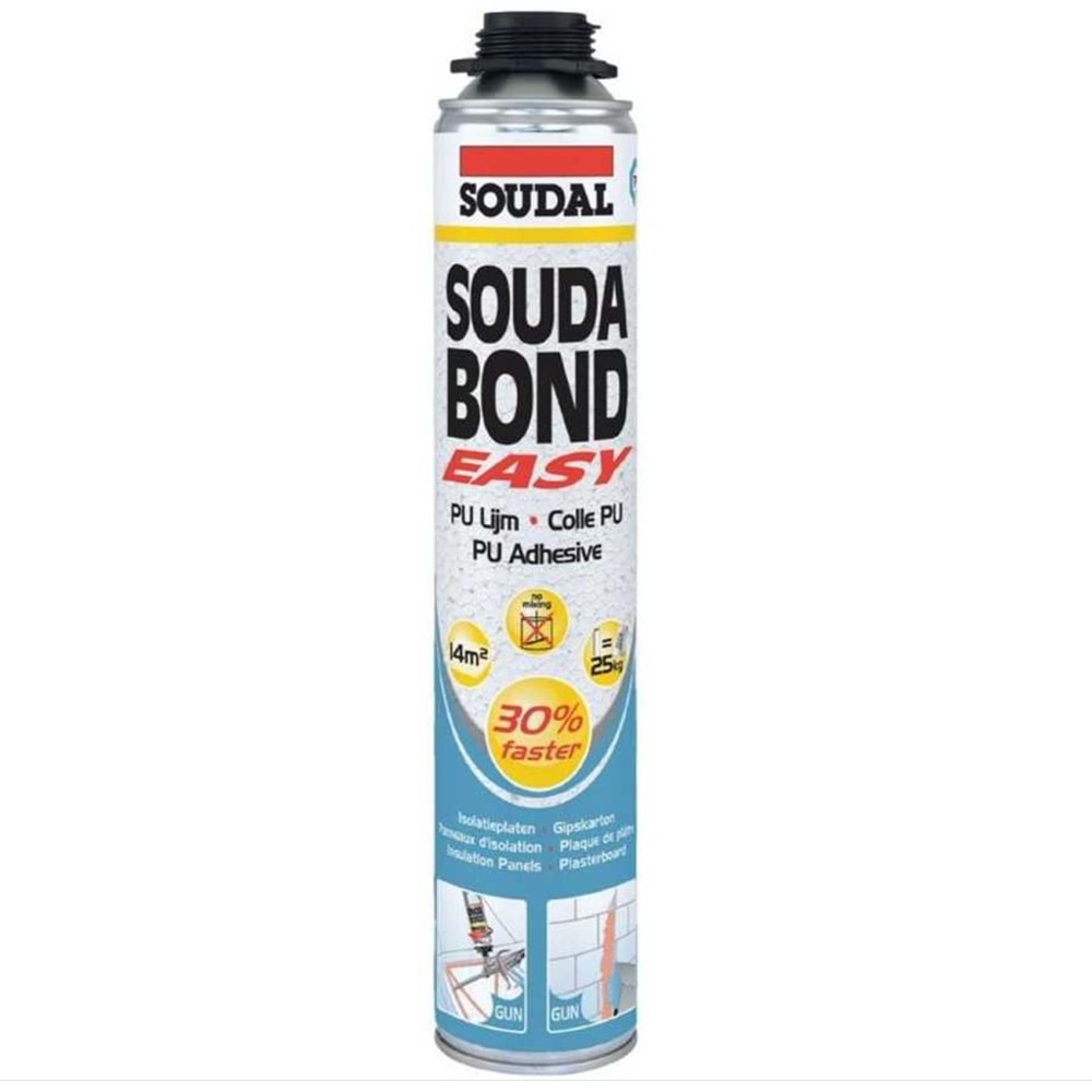 SOUDABOND KÖPÜK 750 ML TABANCALI MONTALAMA SOUDAL