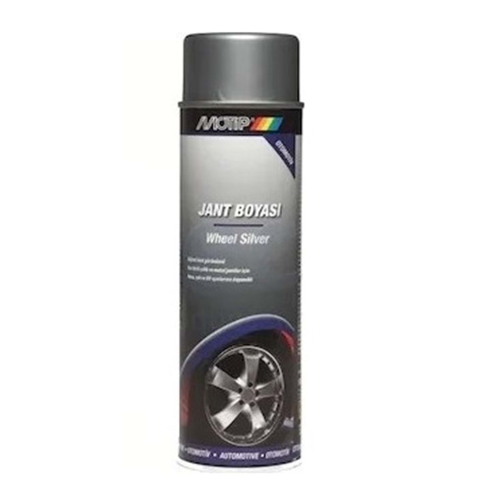 SPREY BOYA 500 ML MOTIP UNIVERSAL AKRILIK JANT BOYASI GÜMÜS