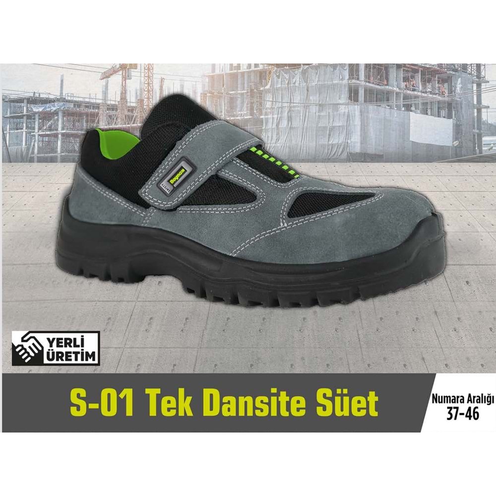YAZLIK ISÇI AYAKKABISI BAYMAX SILVER S1 42 NO