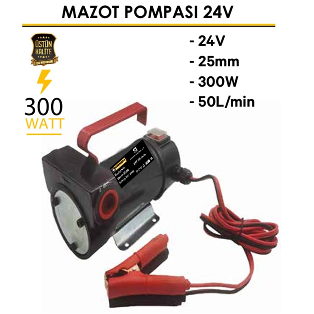 MAZOT AKTARMA POMPASI MESEM 5504 24v
