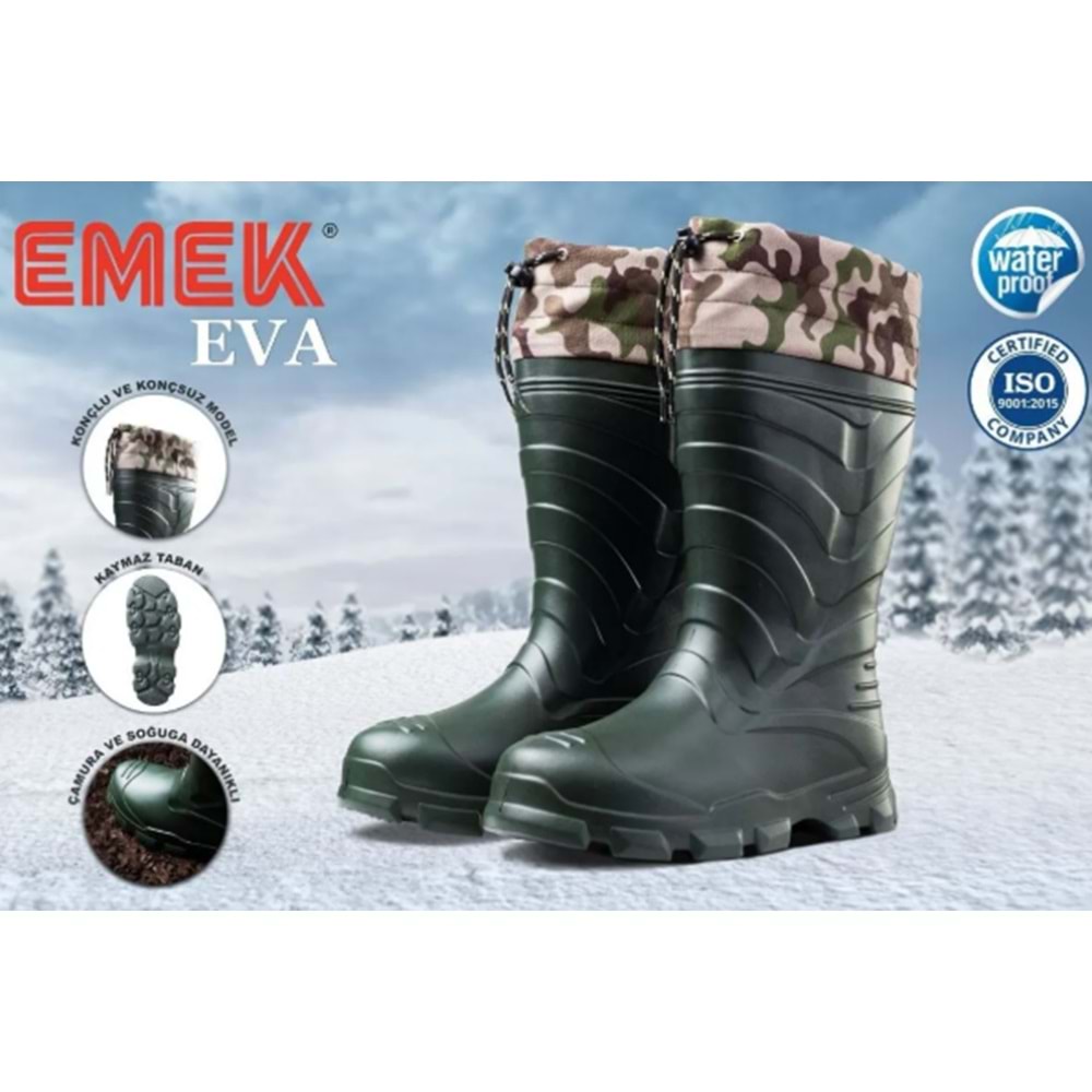 ÇIZME PELÜSLÜ KONÇLU EMEK EVA 45 NO