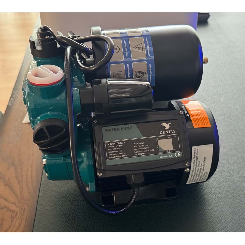 KENTAS SU DINAMO POMPASI QC300A