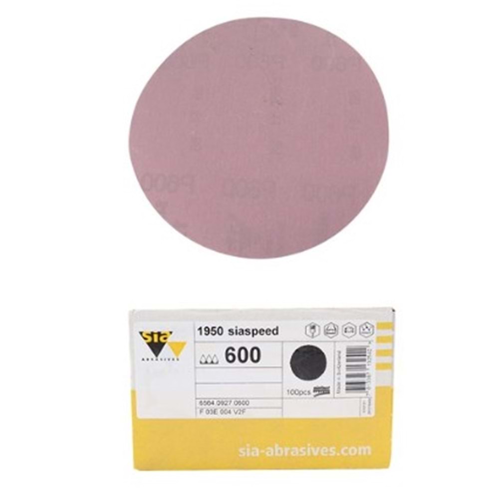 Disk zimpara 1950 Ø115mm P600 deliksiz F03E004V2F