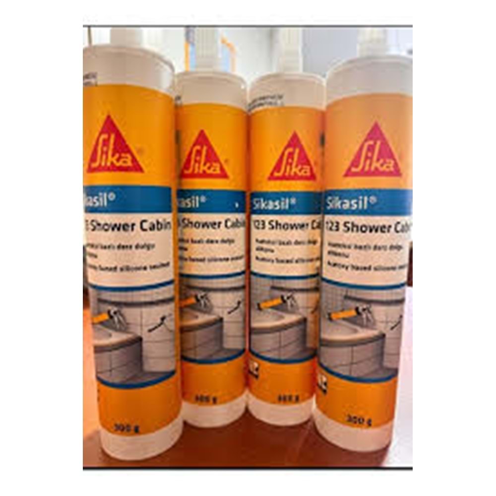 SIKASIL 123 SHOWER DUSAKABIN SILIKONU