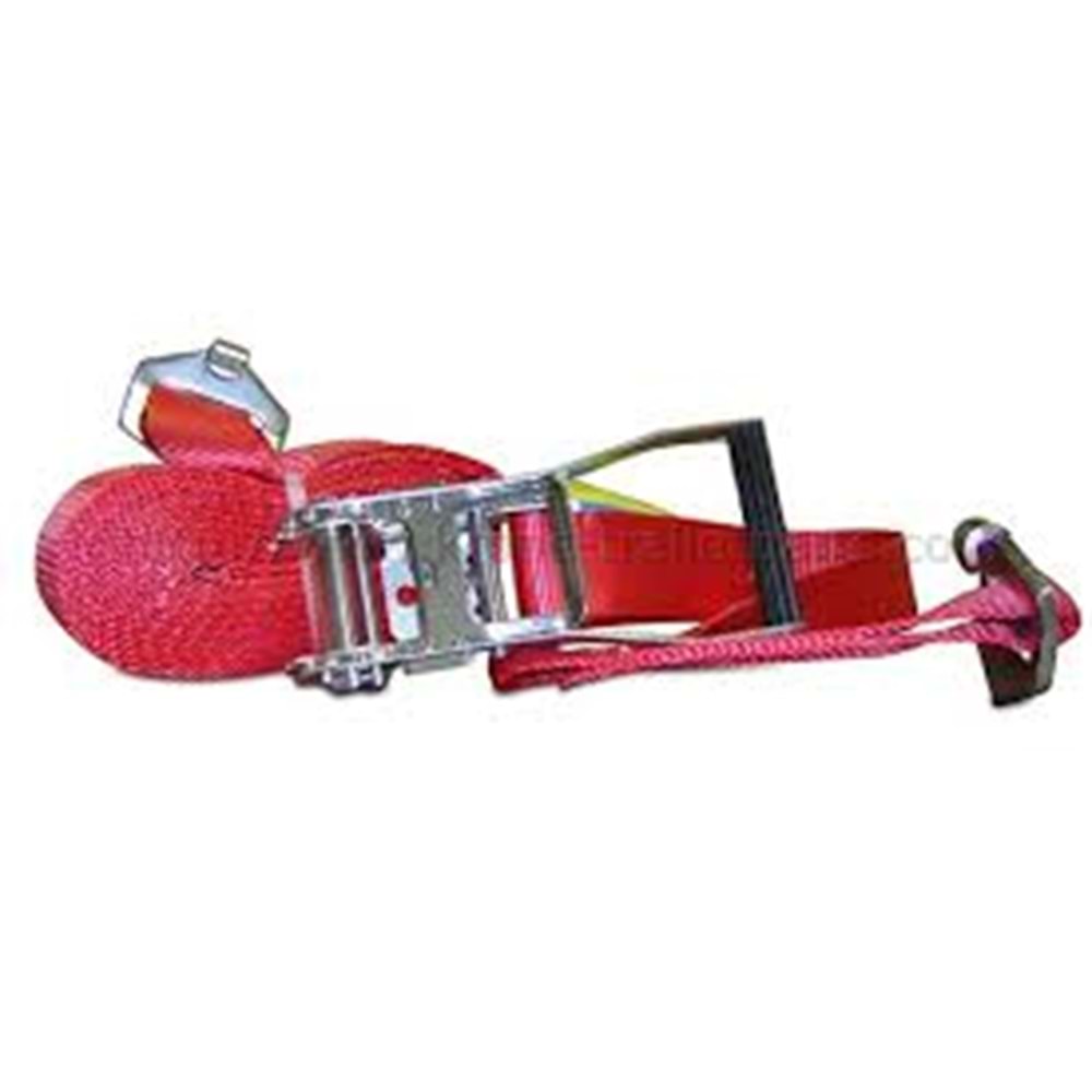 SPANZET 10 MT POLYESTER 5 TON KIRMIZI SG85-10