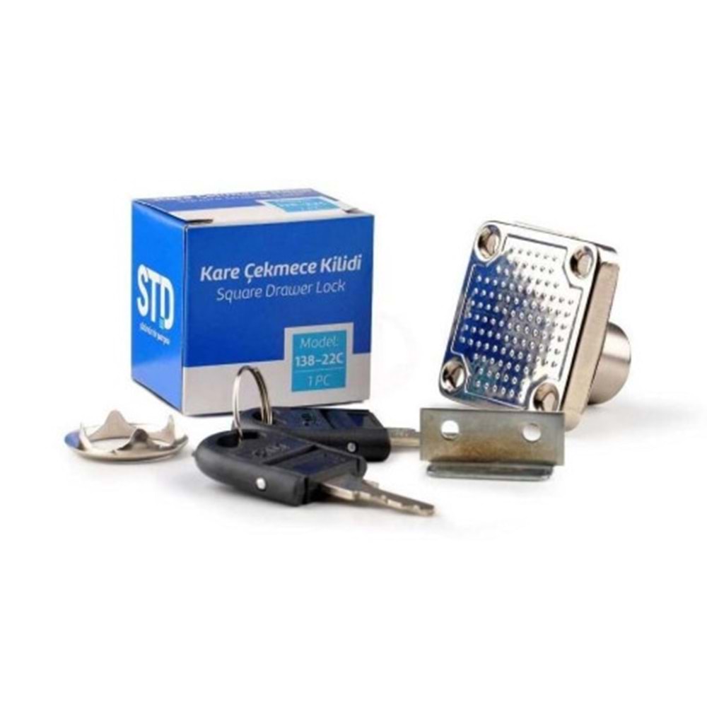 ÇEKMECE KILIDI KARE STD