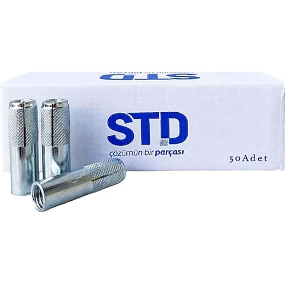 ÇELIK DÜBEL ÇAKMALI M-12 MM STD