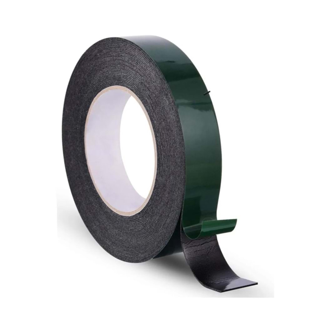 ÇIFT TARAFLI BANT YESIL SIYAH KÖPÜK BANT 50 MM 5 MT SAMTECH