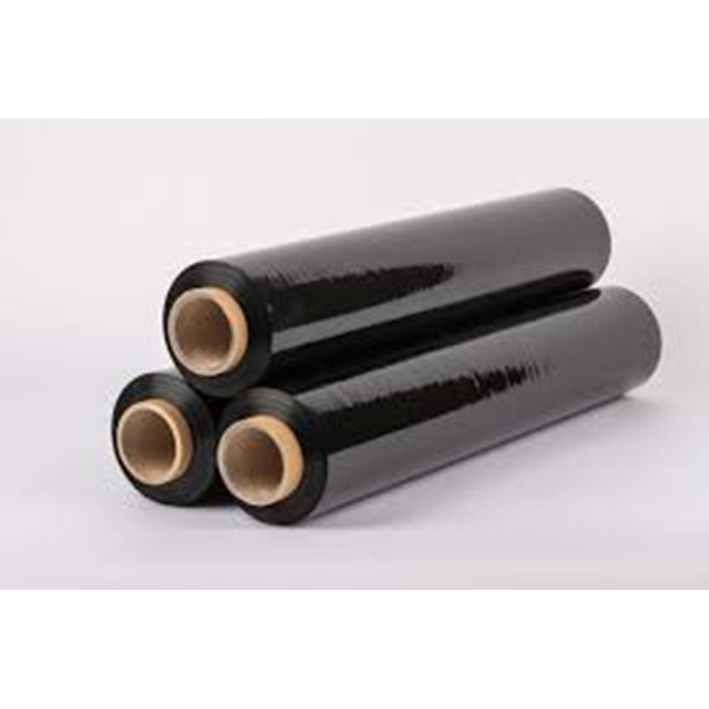 STREÇ FILM 17 MIC. 200 M 2 KG 50 CM SIYAH