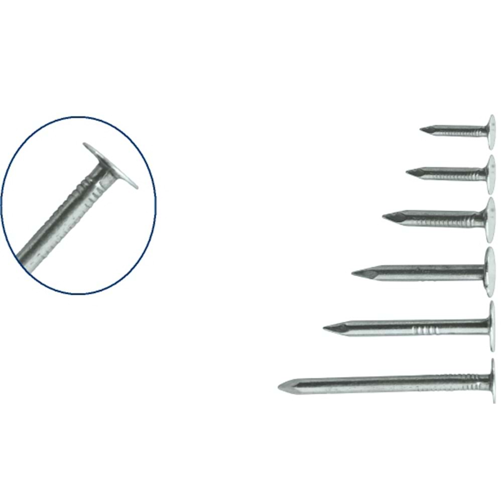 SINGIL ÇIVISI GALVENIZ 1,5CM