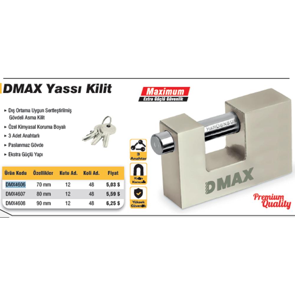 ASMA KILIT YASSI KAYAR MILLI BILYALI 70 MM DMAX4606