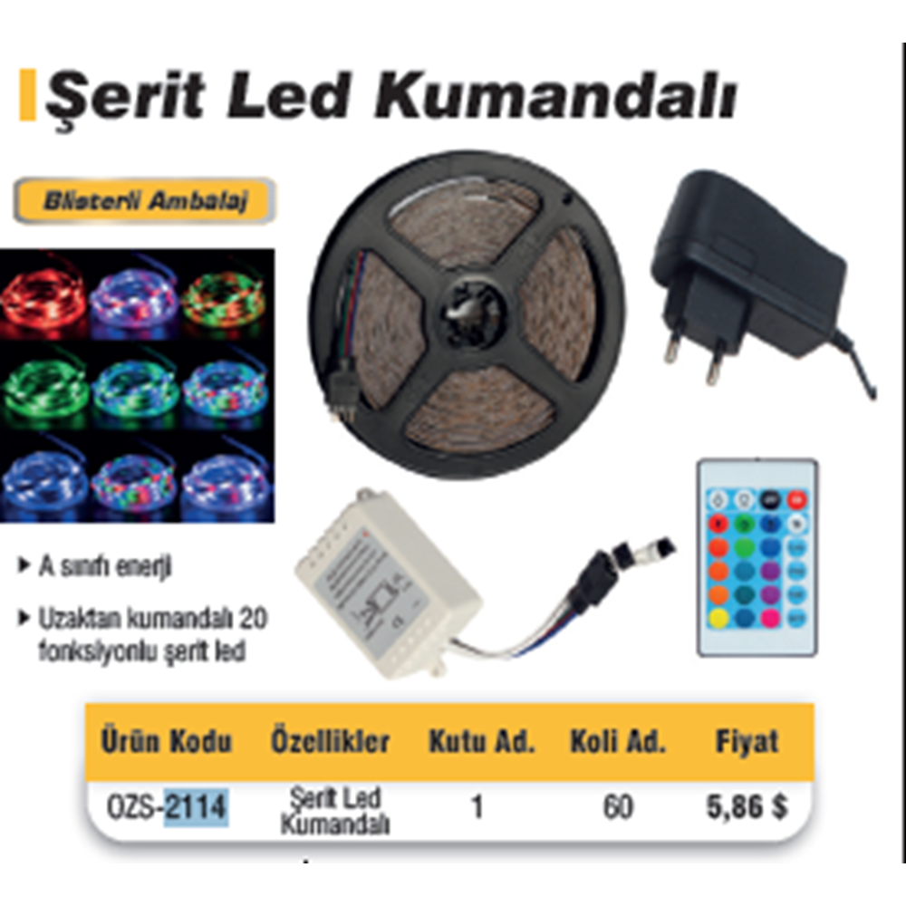 SERIT LED KUMANDALI DMAX2114