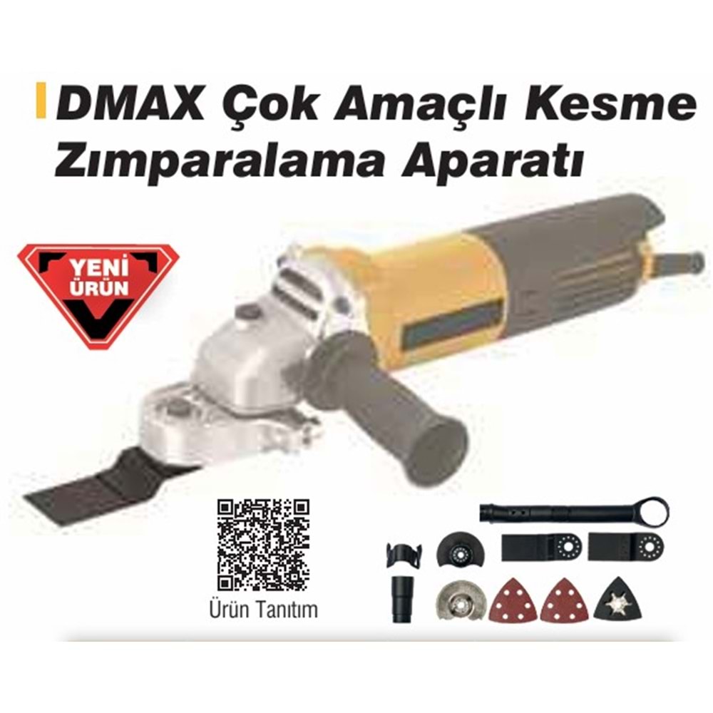 ÇOK AMAÇLI KESME ZIMPARALAMA APARATI 115 MM DMAX4756