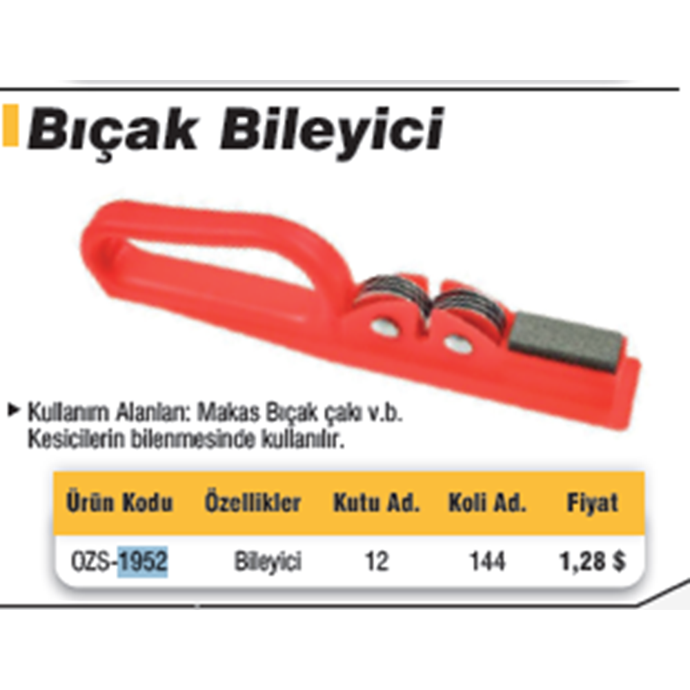 BIÇAK BILEYICI DMAX1952