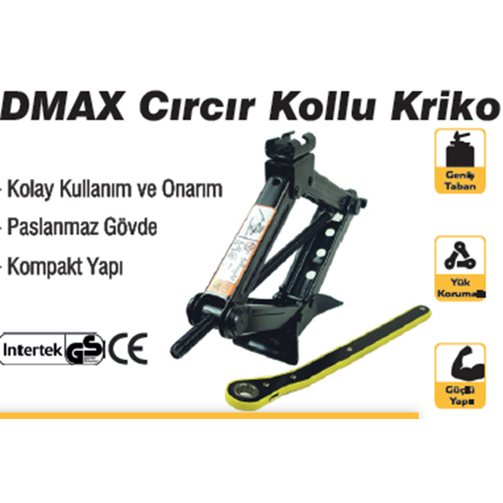 MEKANIK MAKASLI CIRCIR KOLLU KRIKO 2 TON DMAX DMX4104