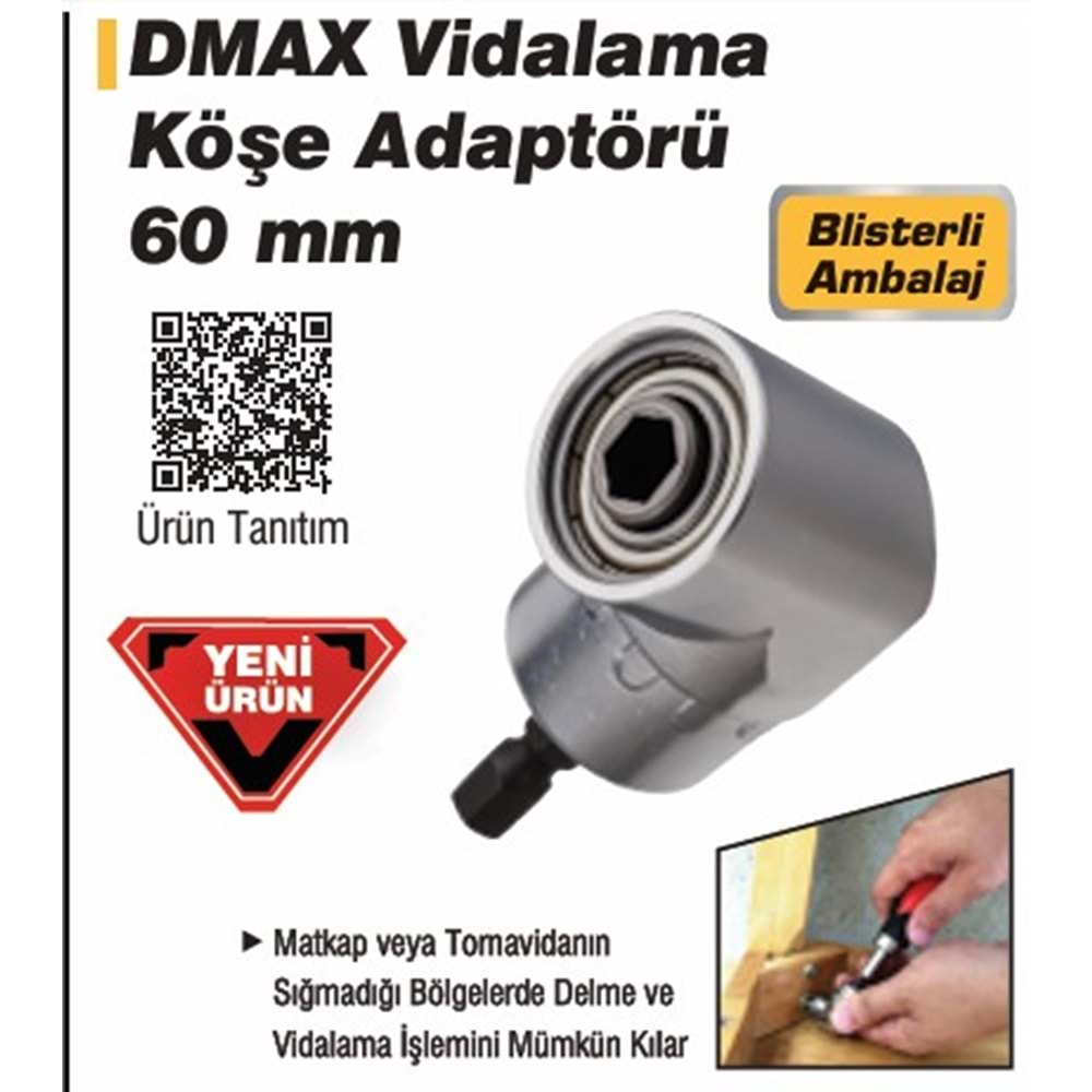 VIDALAMA KÖSE APARATI 60MM DMAX DMX4768